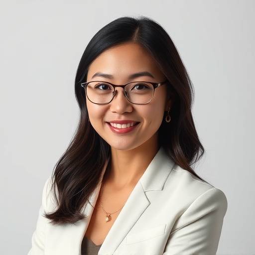 Portrait of Lisa Chen, the Chief Technology Officer of Zenith Academy.