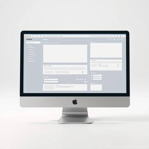 UX Design course image showing a user interface wireframe on a computer screen.